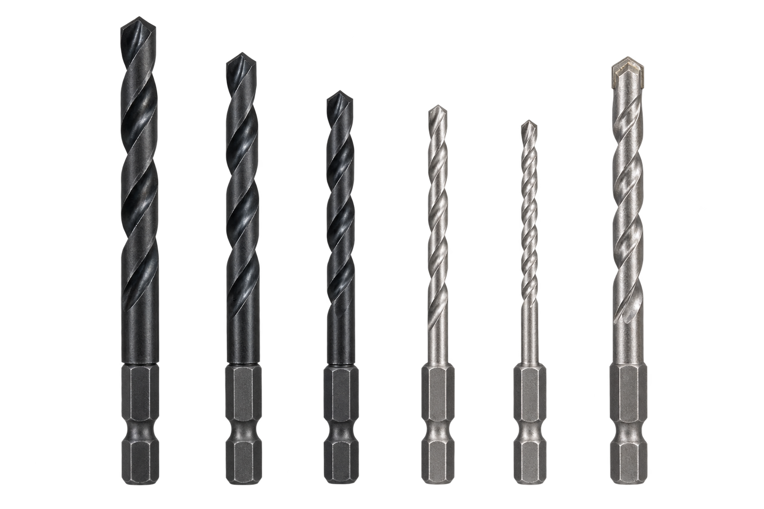 6 mechas para taladro